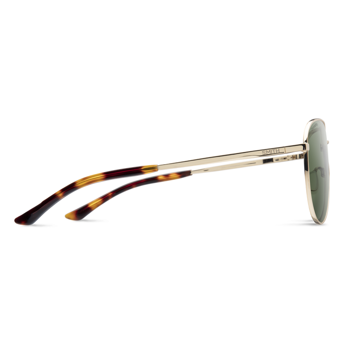 SMITH - Layback - Gold + ChromaPop Polarized Gray Green Lens