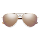 SMITH - Layback - Rose Gold + ChromaPop Polarized Rose Gold Mirror Lens
