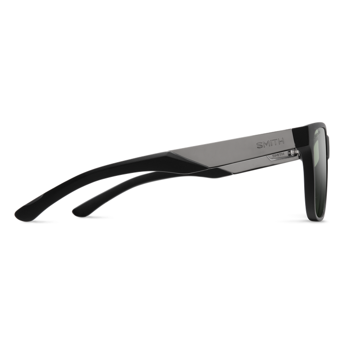 SMITH - Lowdown Steel - Mate Black Ruthenium + ChromaPop Polarized Gray Green Lens