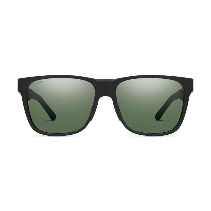 SMITH - Lowdown Steel - Mate Black Ruthenium + ChromaPop Polarized Gray Green Lens