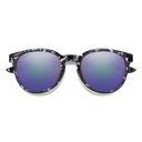 SMITH - Eastbank - Black Marble + ChromaPop Polarized Violet Mirror Lens