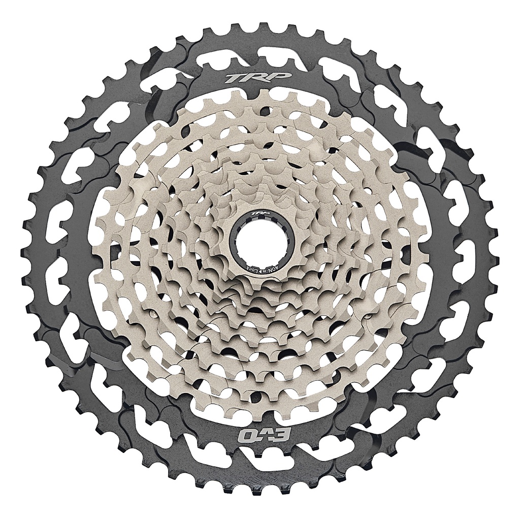 TRP - EVO Cassette, 12 speed, Black/Silver, 10-52T, CS-M9050-12