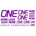 OneUp-Riser Bar Decal Kit-Blue
