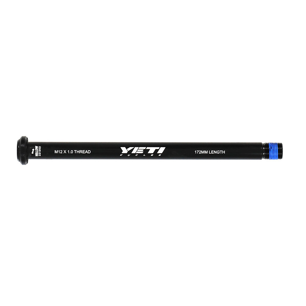 Yeti - Rear Axle M12x1x172L Bolt On - BLACK UDH