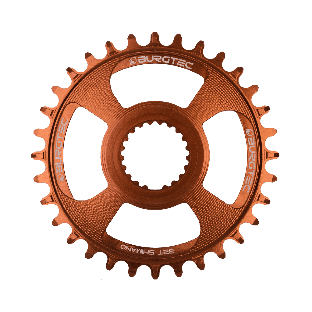 Burgtec - Shimano Direct Mount Thick Thin Chainring - 32T - Kash Bronze