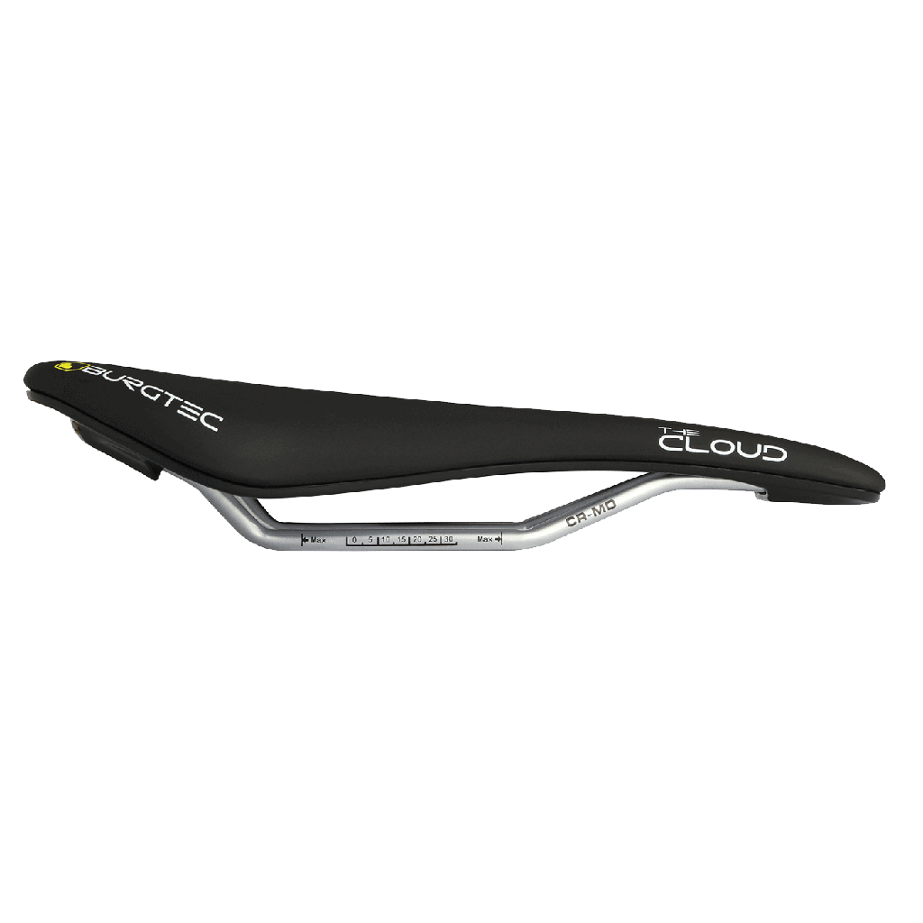 Burgtec - The Cloud MK2 Saddle - Ti Rails Carbon Base