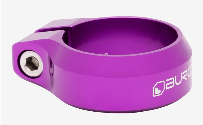 Burgtec - Seat Clamp - 38.6mm Diameter - Purple Rain