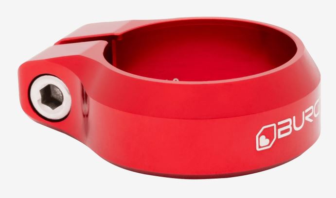 Burgtec - Seat Clamp - 39.7mm Diameter - Race Red