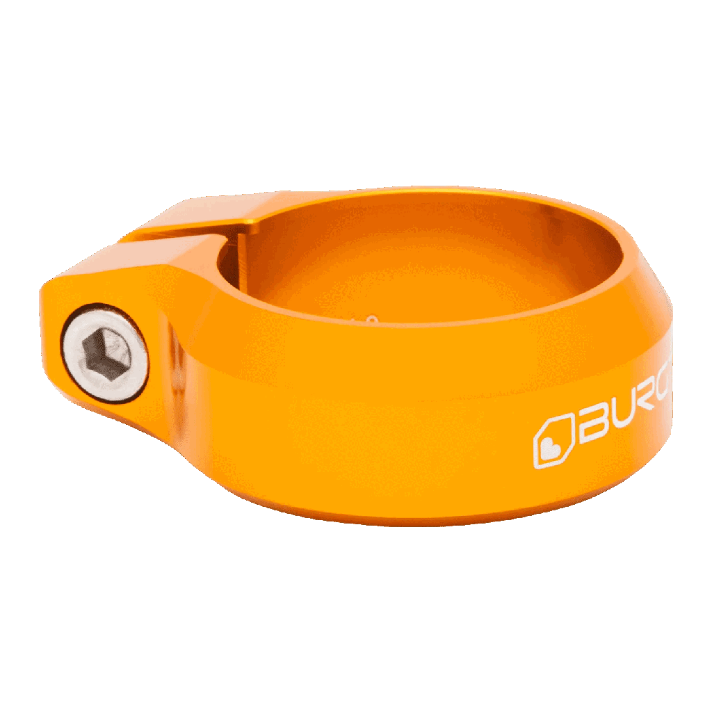 Burgtec - Seat Clamp - 30.9mm Interno / 34.9mm Externo - Iron Bro Orange