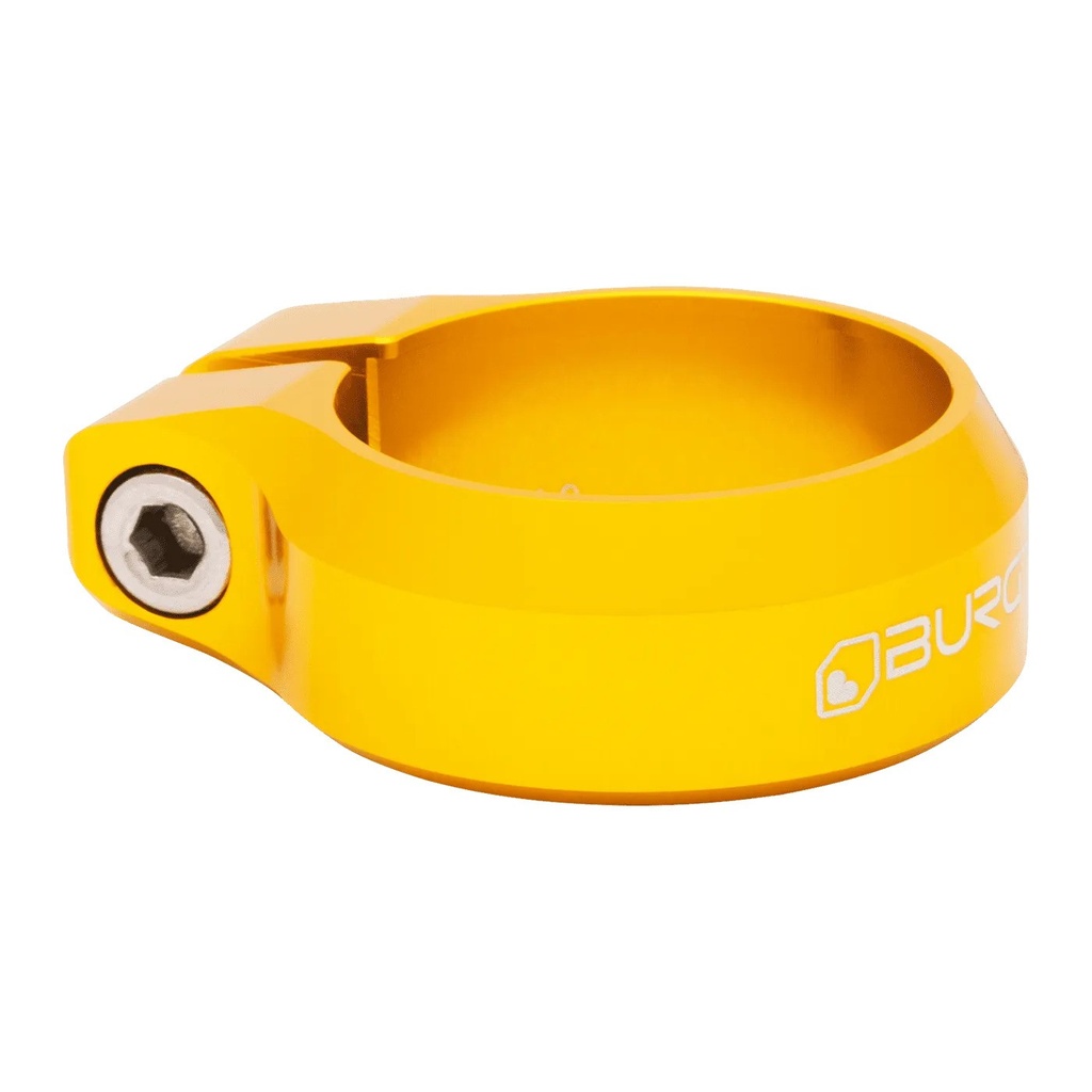 Burgtec - Seat Clamp - 30.9mm Interno / 34.9mm Externo - Burgtec Bullion Gold