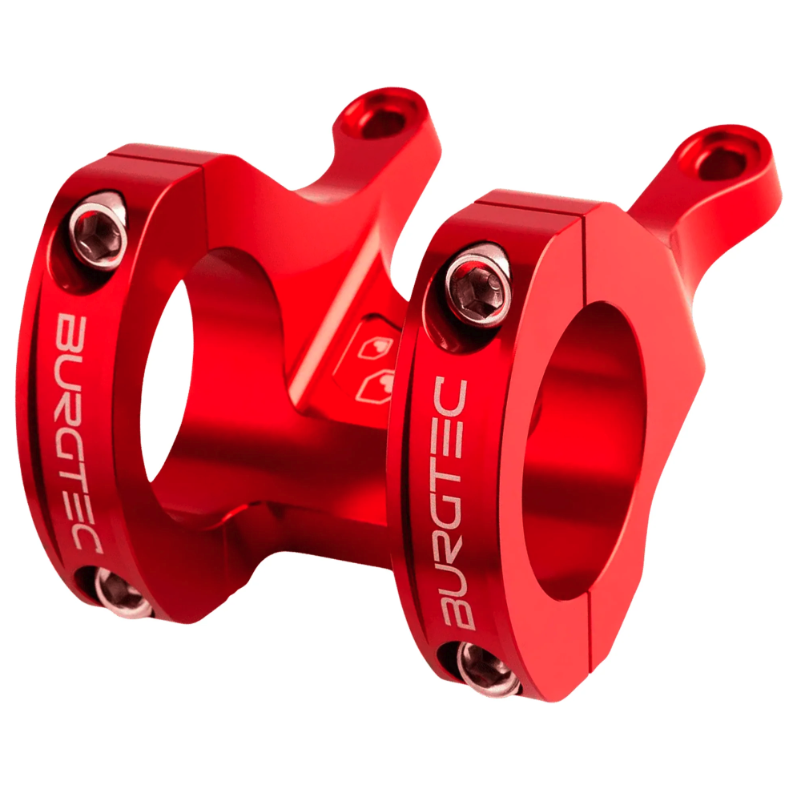 Burgtec - Direct Mount MK3 Stem - 35mm Clamp - 45mm Reach - Race Red