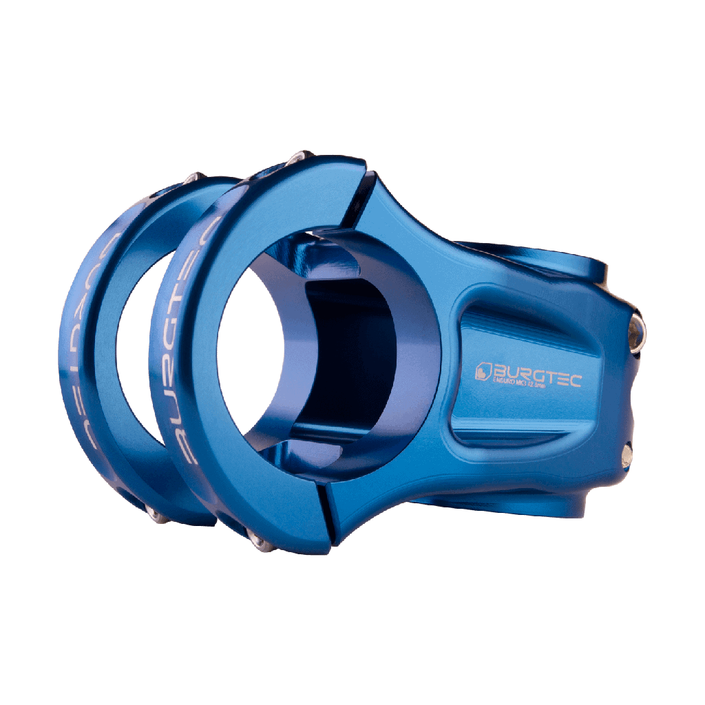 Burgtec - Direct Mount MK3 Stem - 35mm Clamp - 45mm Reach - Deep Blue