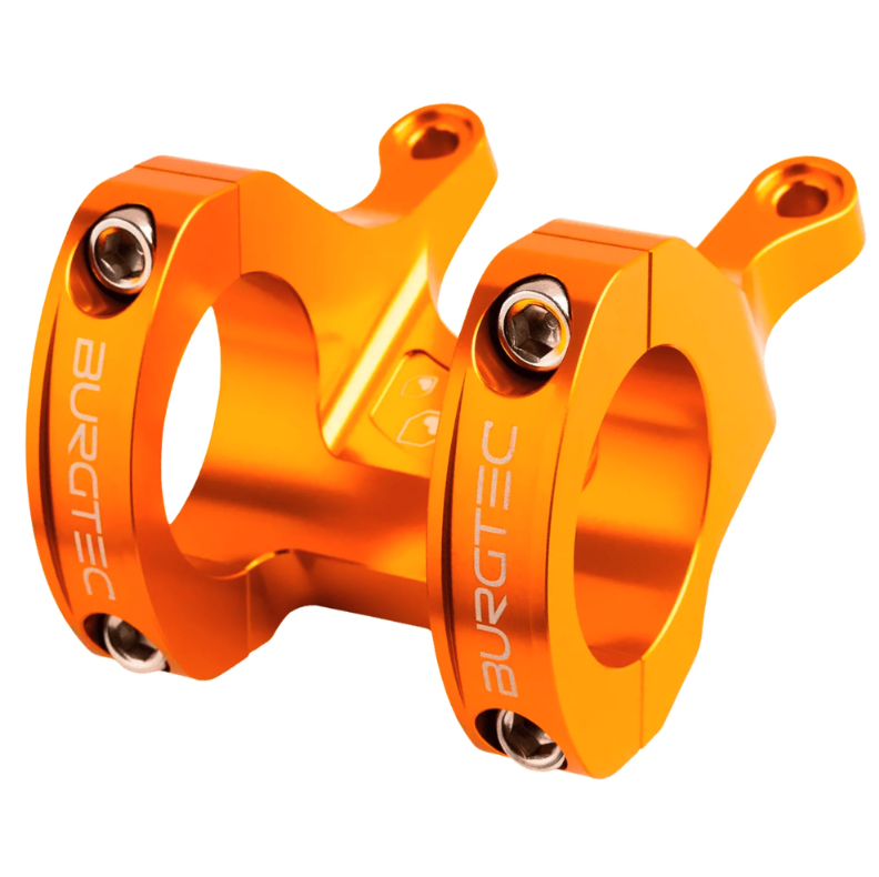 Burgtec - Direct Mount MK3 Stem - 35mm Clamp - 45mm Reach - Iron Bro Orange