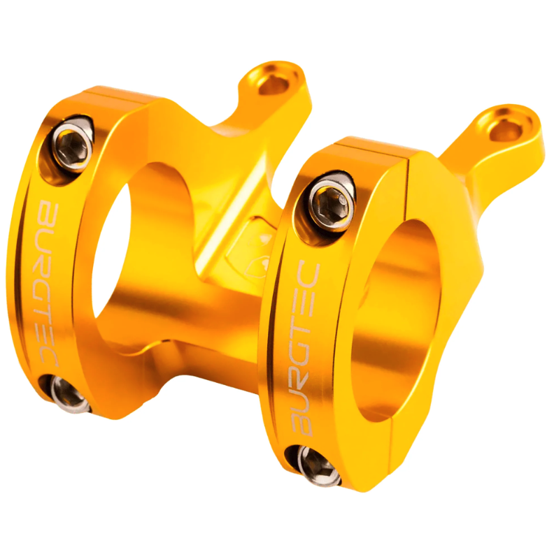 Burgtec - Direct Mount MK3 Stem - 35mm Clamp - 45mm Reach - Burgtec Bullion Gold