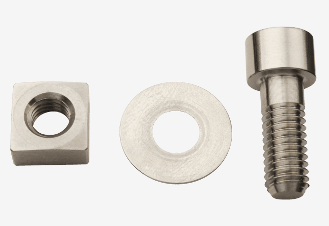 Burgtec - Fox 36/38 2021+ Fork Axle Titanium Nut and Bolt