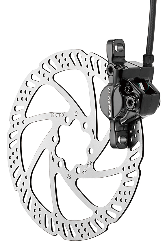 Tektro - HD-M285 Caliper Black (Tektro Logo Only) 10088861-1W22 for Trek Marlin