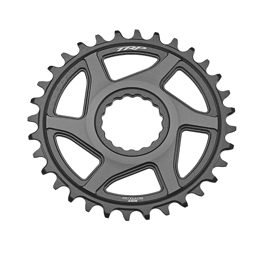 TRP - Chainring, 30T, Boost 3mm offset, Black,  CR-M8050