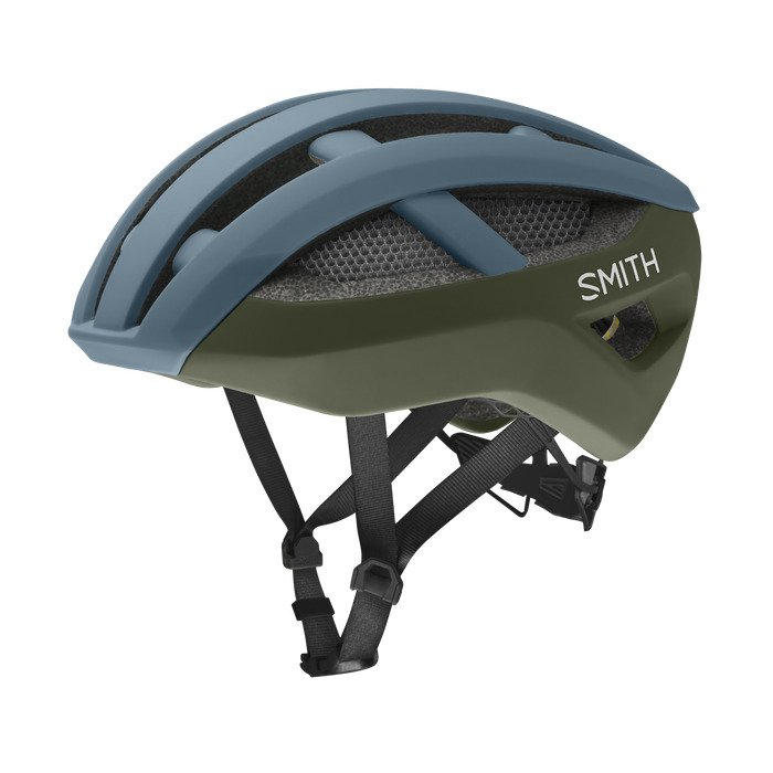 SMITH - Network MIPS - Matte Stone / Moss - Medium (55/59 Cm) 