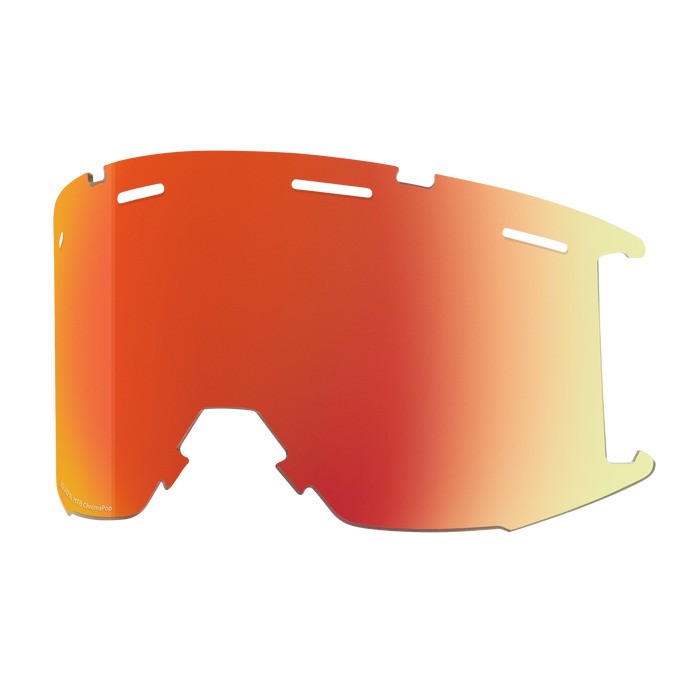 SMITH - Squad XL MTB Replacement Lens - Chromapop Everyday Red Mirror - One Size 