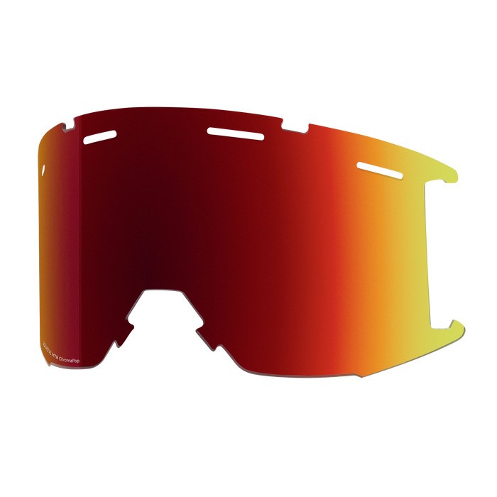 SMITH - Squad XL MTB Replacement Lens - Chromapop Sun Red - One Size 