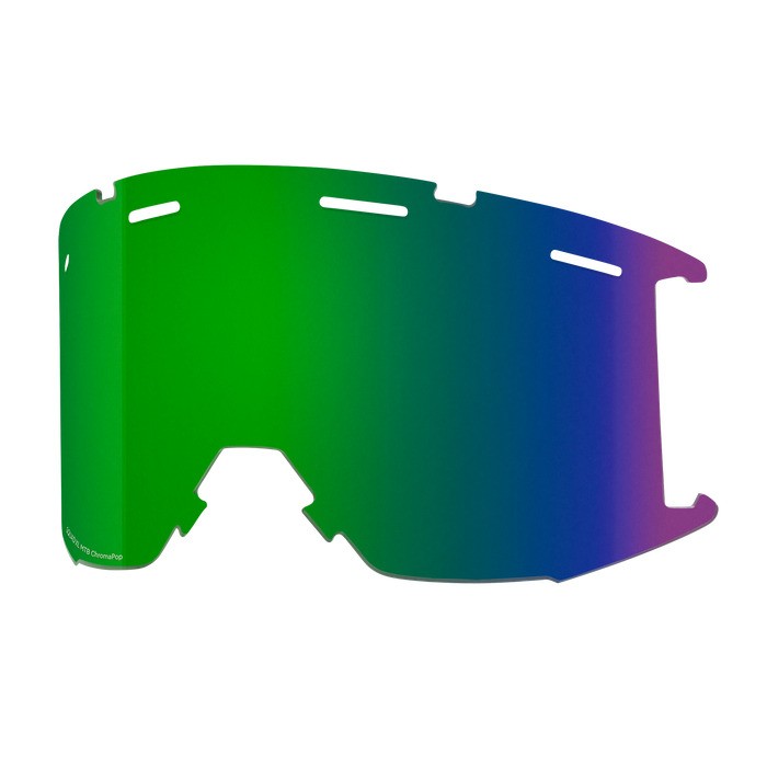 SMITH - Squad XL MTB Replacement Lens - Chromapop Sun Green - One Size 