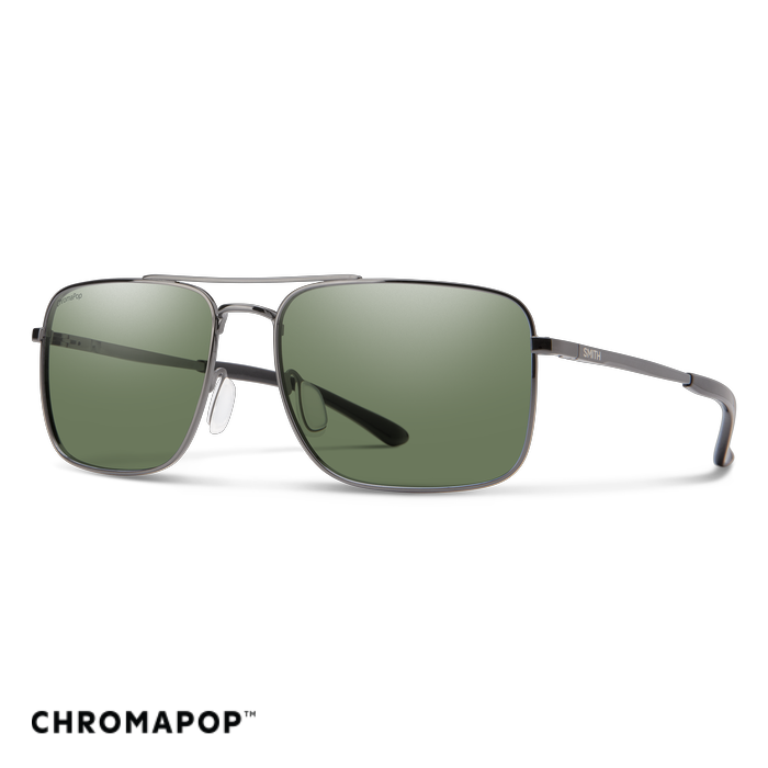 SMITH - Outcome - Gunmetal + Chromapop Polarized Gray Green Lens