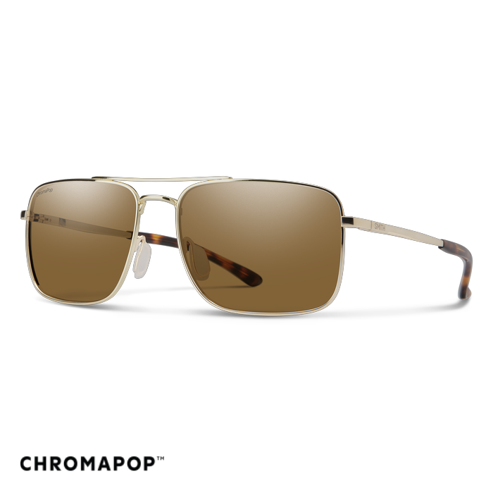 SMITH - Outcome - Gold + Chromapop Polarized Brown Lens