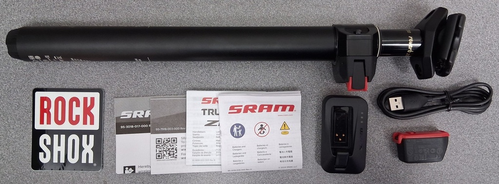YETI - SRAM REVERB AXS DROPPER POST 31.6 175MM KIT - 2026