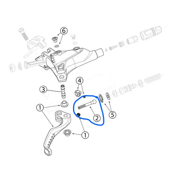 TRP - Slate T4 2018+ Pushrod