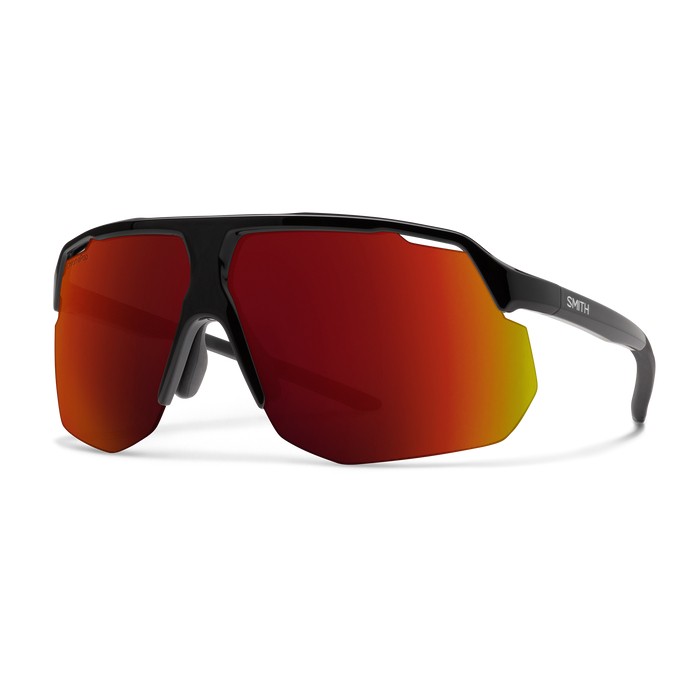 SMITH - Motive - Black + Chromapop™ Red Mirror