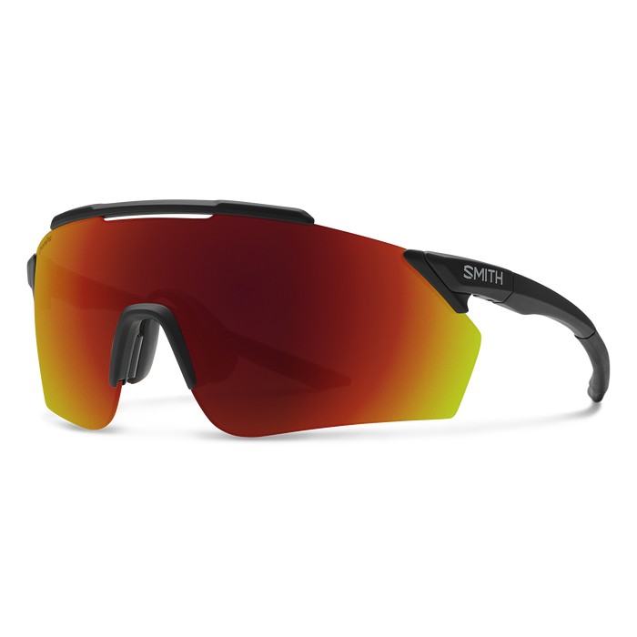 SMITH - Ruckus - Matte Black + Chromapop Red Mirror Lens