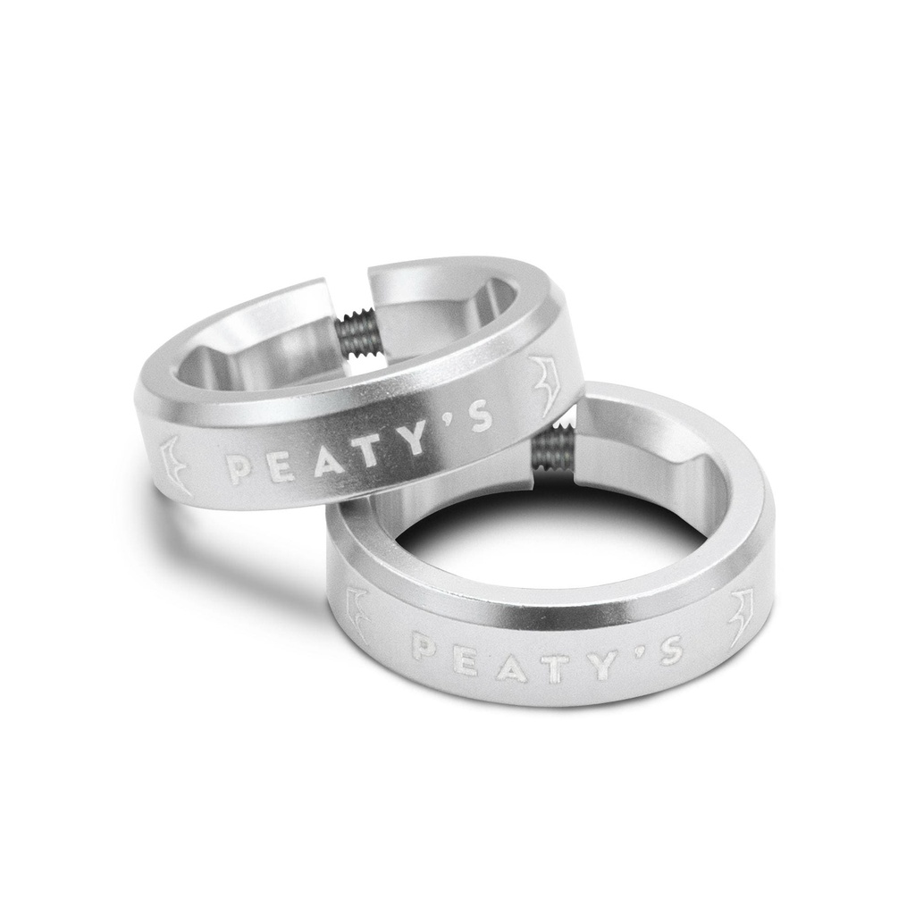 Peatys - Monarch Grip Lock Ring-Silver