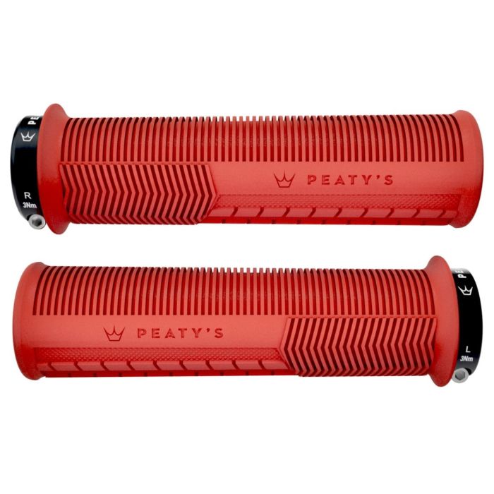Peatys - Monarch Grip-Mushroom-Grueso (32-34mm) - Red