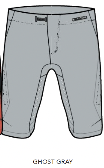Yeti Cycles - ENDURO SHORT GHOST GRAY LG