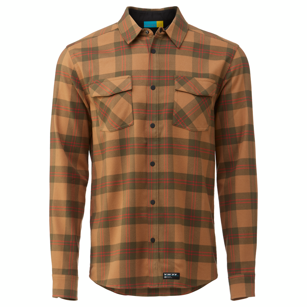 Yeti Cycles - STAGECOACH FLANNEL SHIRT DIRT PLAID LG
