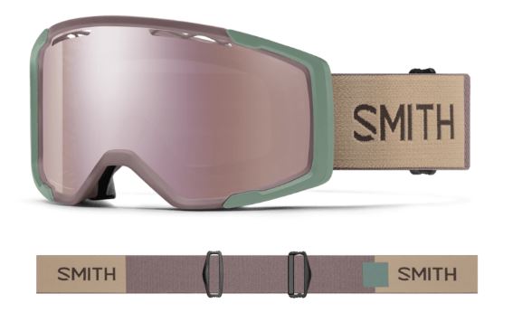 SMITH - Rhythm MTB - Rosewood / Juniper | ChromaPop Everyday Rose Gold Mirror