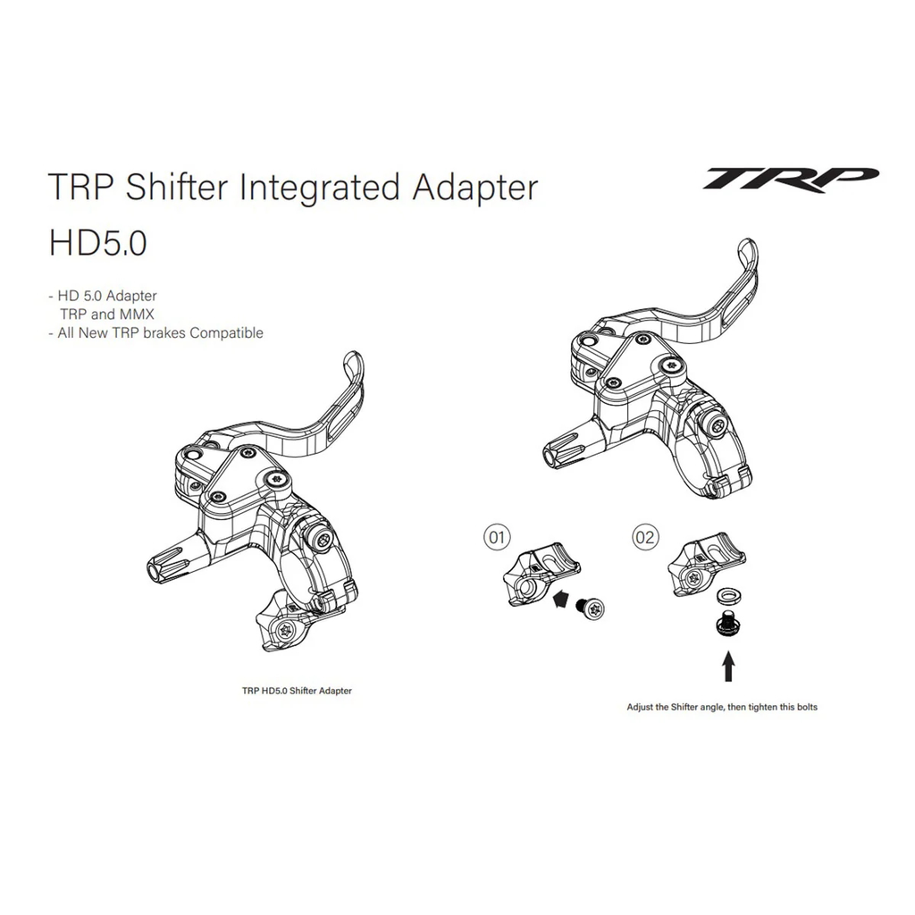 TRP - HD5.0 Shifter Adapter for EVO PRO - LH