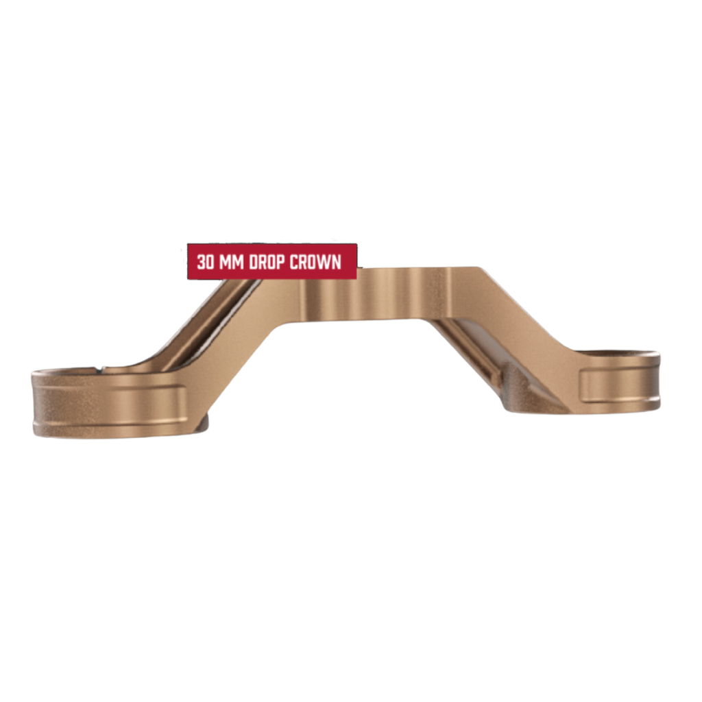 EXT Racing Shox - VAIA FORK 30mm DROP CROWN-SIMIL NICHEL