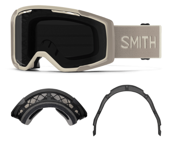 SMITH - Rhythm MTB + Dirt Screen - Chalk | ChromaPop Sun Black
