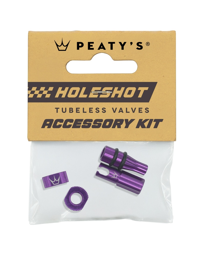 Peatys - Kit de Accesorios Peatys Holeshot Fast Flow - Violet