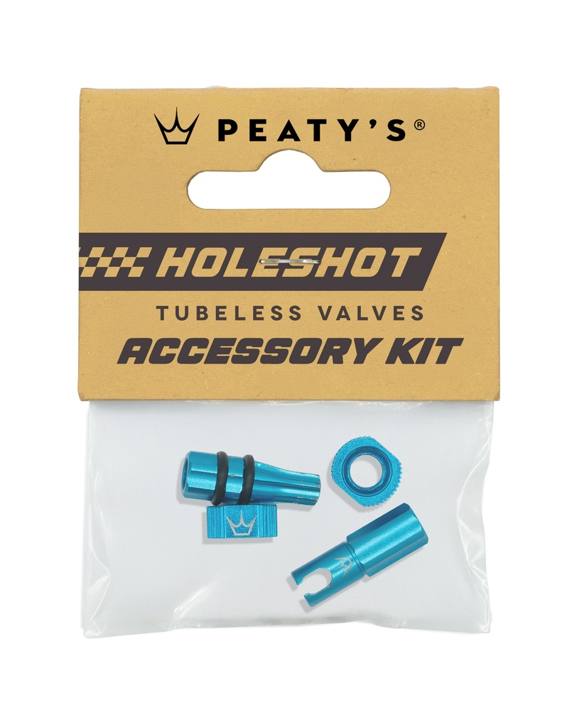 Peatys - Kit de Accesorios Peatys Holeshot Fast Flow - Turquoise
