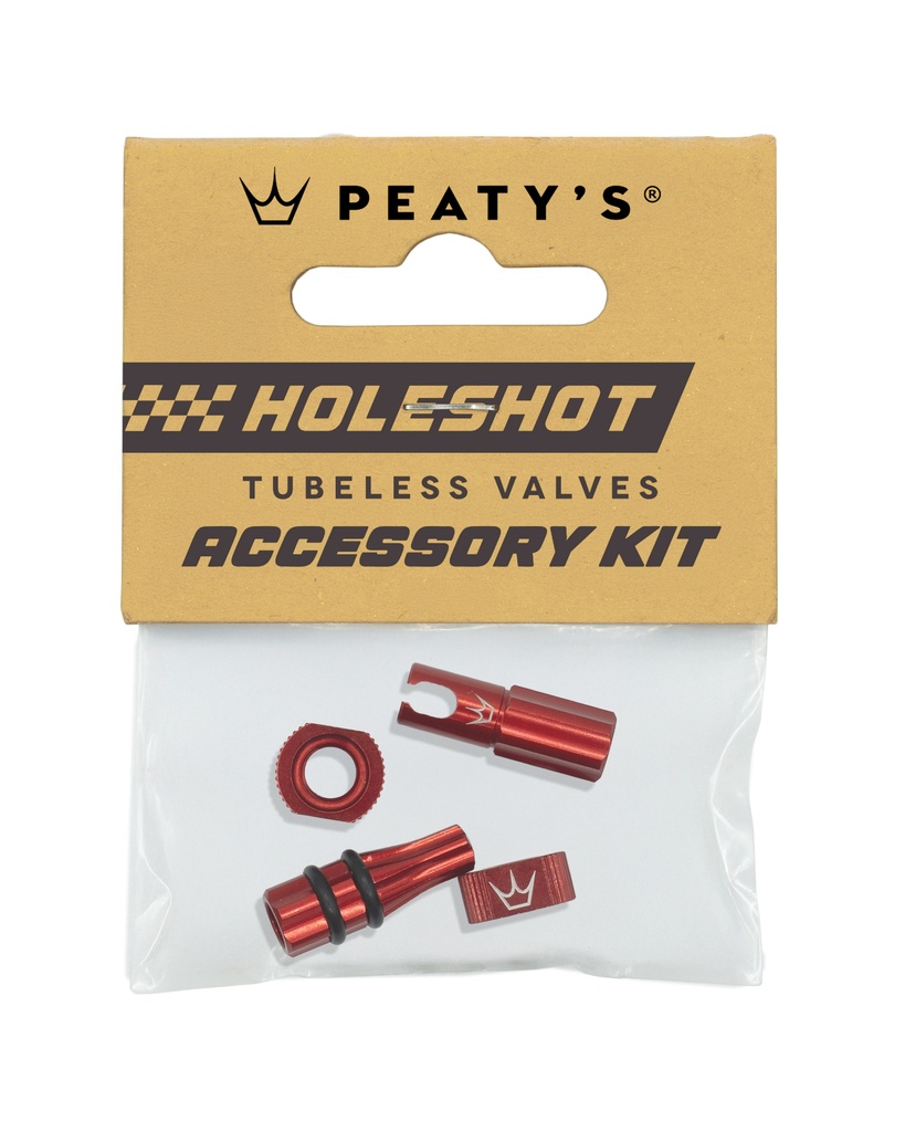 Peatys - Kit de Accesorios Peatys Holeshot Fast Flow - Red