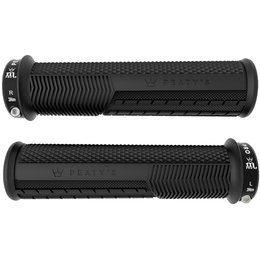 Peatys - Monarch Pro Grip - Knurl - Thick - Black