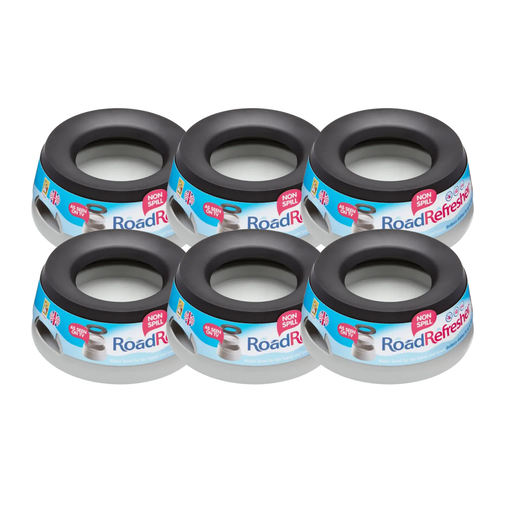 Caja de Platos e' Perro | Road Refresher Prestige Pets, The No-Spill Slobber Stopper