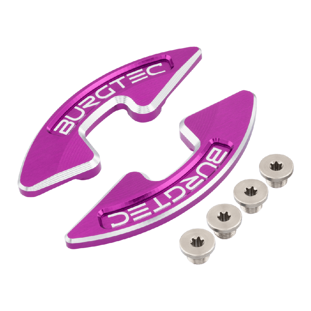 BURGTEC - Chainring Bash Guard Pair - Purple Rain