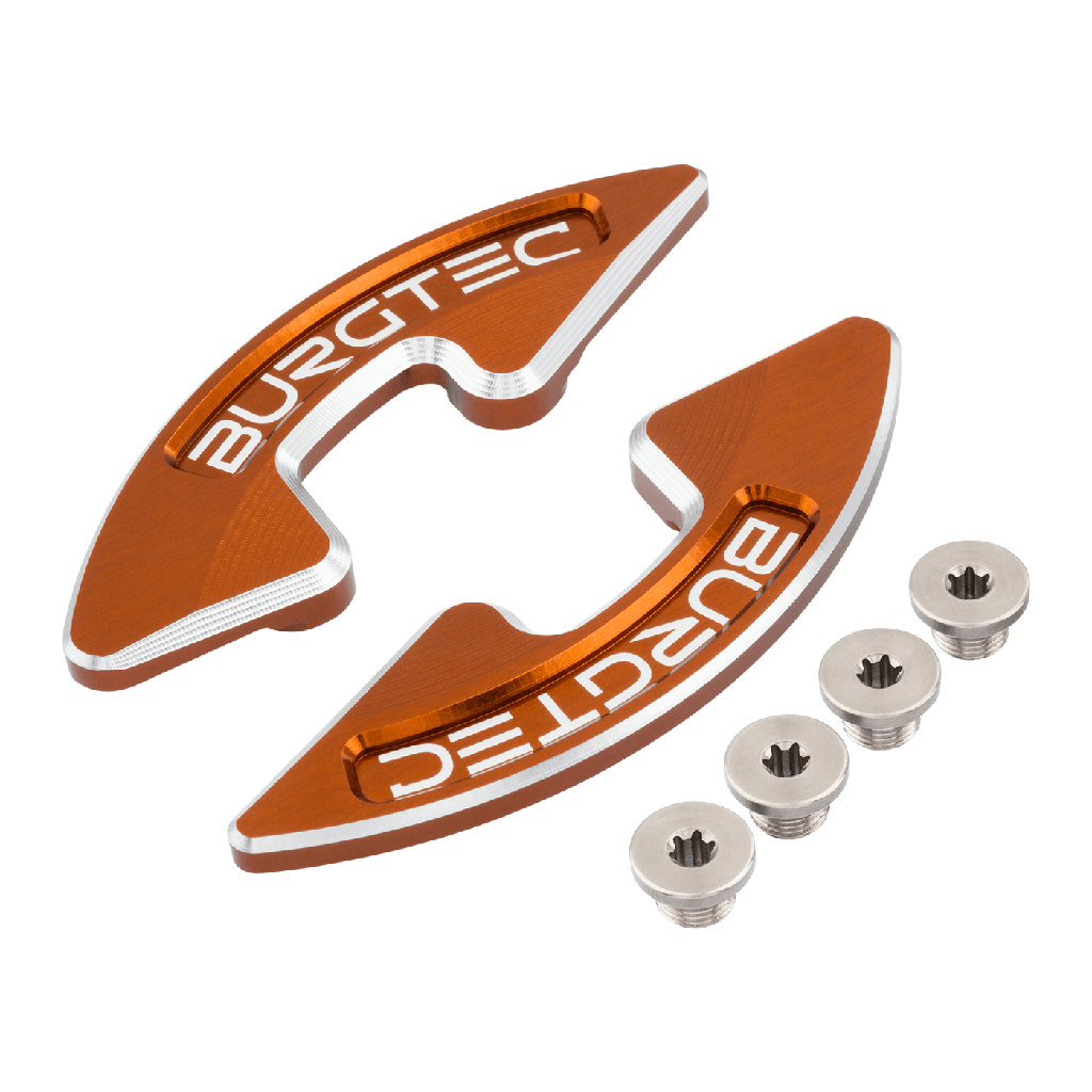 BURGTEC - Chainring Bash Guard Pair - Kash Bronze 