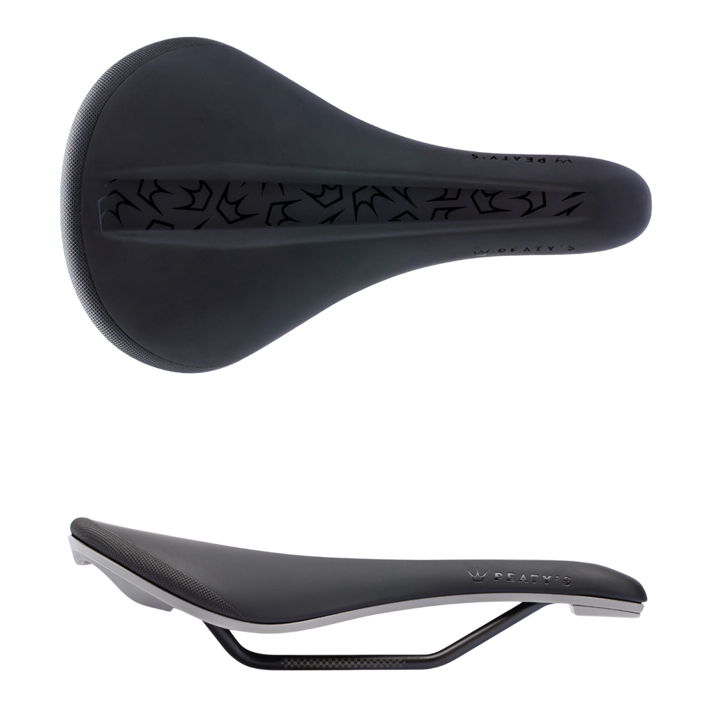 Peatys - Monarch Saddle - 4130 Rail / Nylon Base - Slate
