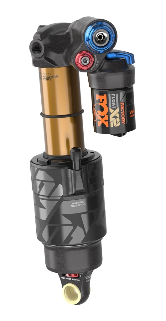 Fox Shox - Shock X2 Trunnion - Factory - 205x65