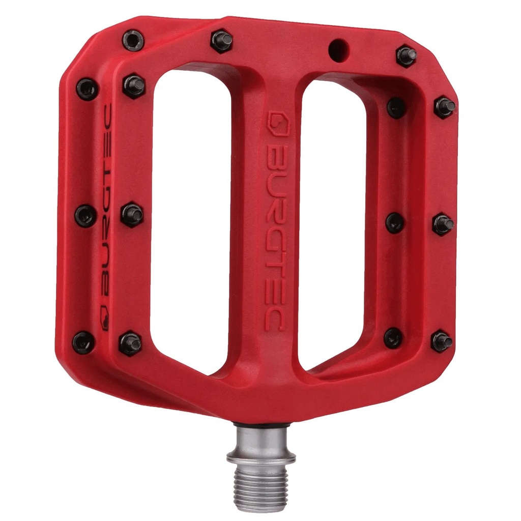 Burgtec - MK4 Composite Pedals - Race Red