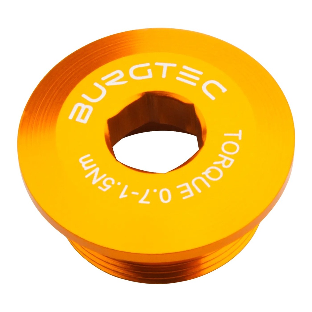 Burgtec - Shimano Crank Bolt - Iron Bro Orange